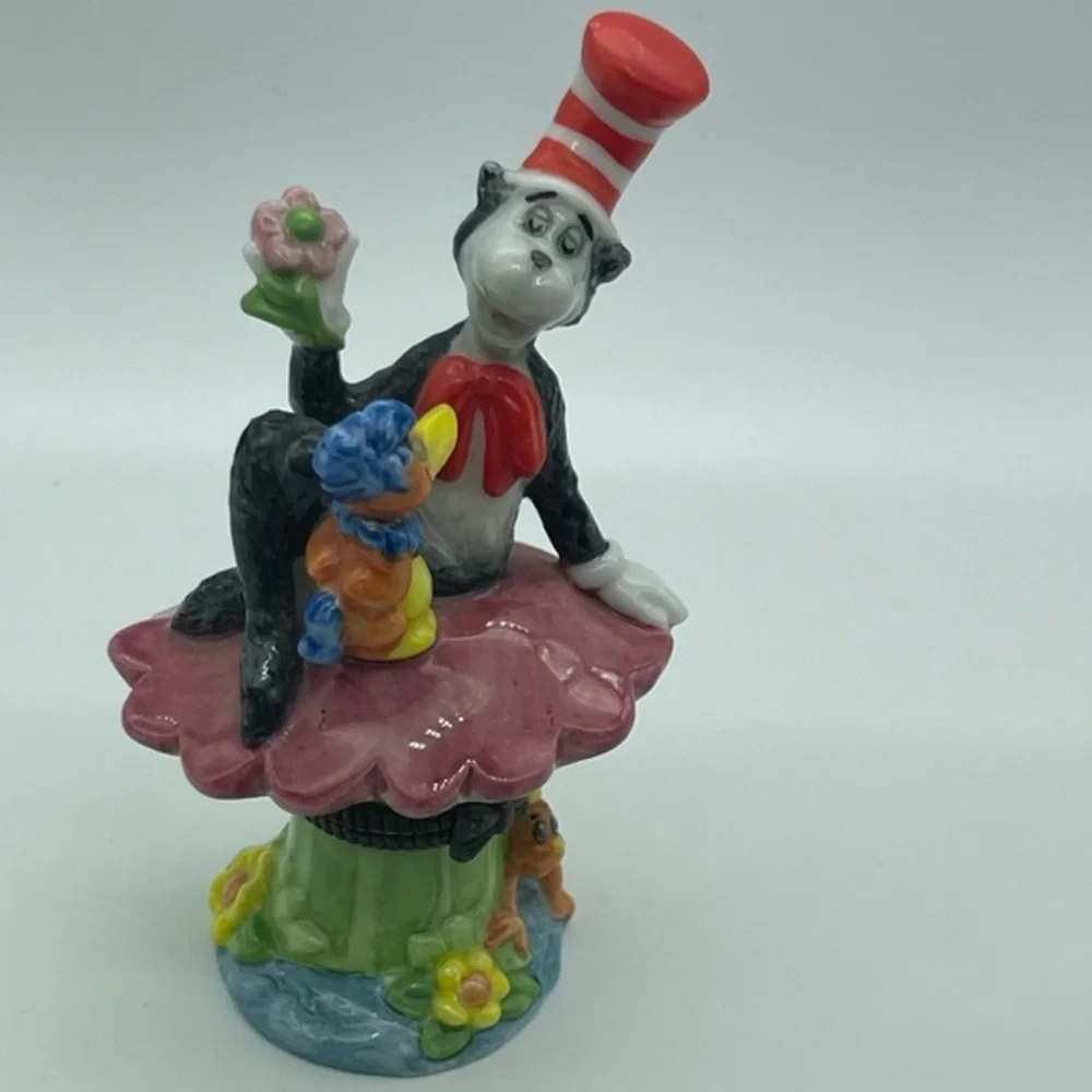 Cat in the Hat Hinged Treasure Box
